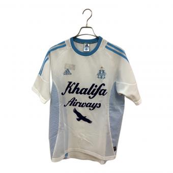 オリンピック・マルセイユ サッカーユニフォーム メンズ SIZE M スカイブルー×ホワイト 2002-2003シーズン ホーム 135519