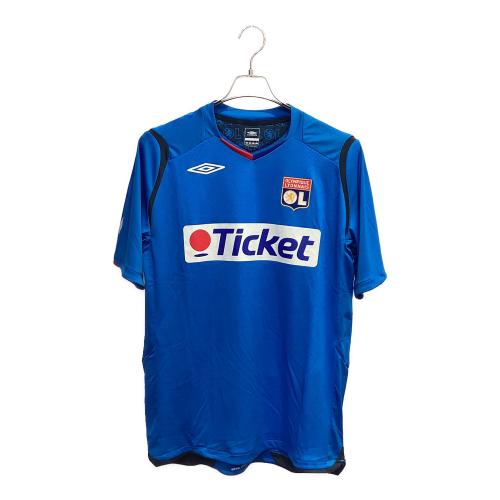 オリンピック・リヨン 2008-2009シーズン アウェイ サッカーユニフォーム UDA6811A メンズ SIZE XL ブルー