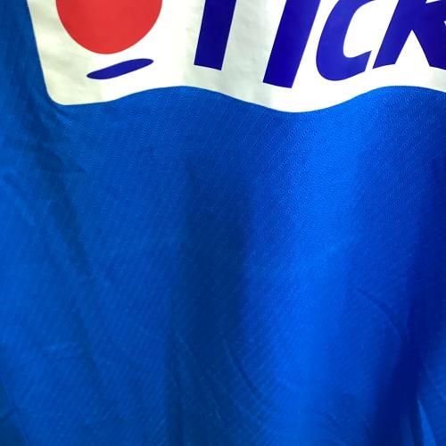 オリンピック・リヨン 2008-2009シーズン アウェイ サッカーユニフォーム UDA6811A メンズ SIZE XL ブルー