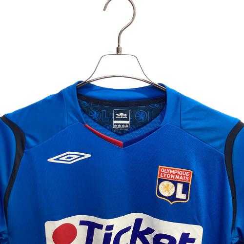 オリンピック・リヨン 2008-2009シーズン アウェイ サッカーユニフォーム UDA6811A メンズ SIZE XL ブルー