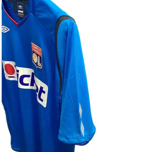 オリンピック・リヨン 2008-2009シーズン アウェイ サッカーユニフォーム UDA6811A メンズ SIZE XL ブルー