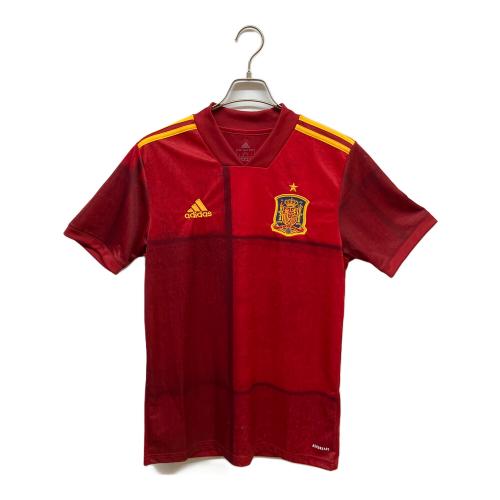 スペイン代表 (スペインダイヒョウ) 2020シーズン ホーム サッカーユニフォーム KCM79 メンズ SIZE L レッド