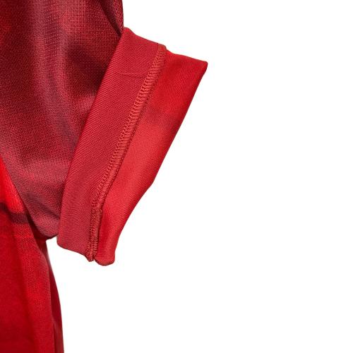 スペイン代表 (スペインダイヒョウ) 2020シーズン ホーム サッカーユニフォーム KCM79 メンズ SIZE L レッド