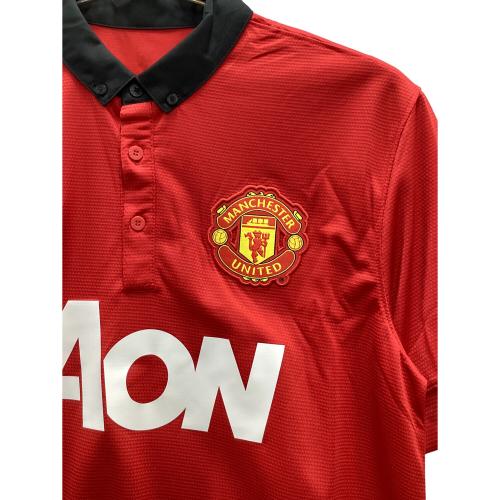 マンチェスターユナイテッド 2013-2014シーズン ホーム サッカーユニフォーム 532837 メンズ SIZE M レッド