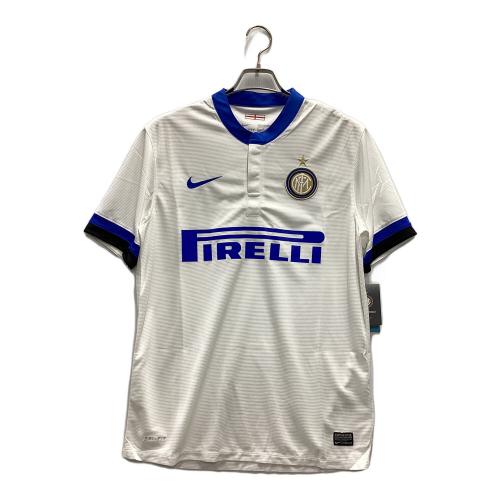 インテル (インテル・ミラノ) 2013-2014シーズン アウェイ サッカーユニフォーム 532847 メンズ SIZE M ホワイト