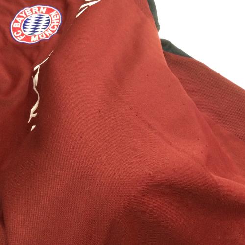 バイエルン・ミュンヘン サッカーユニフォーム メンズ SIZE O レッド×ブラック 2002-2003シーズン ホーム 694721
