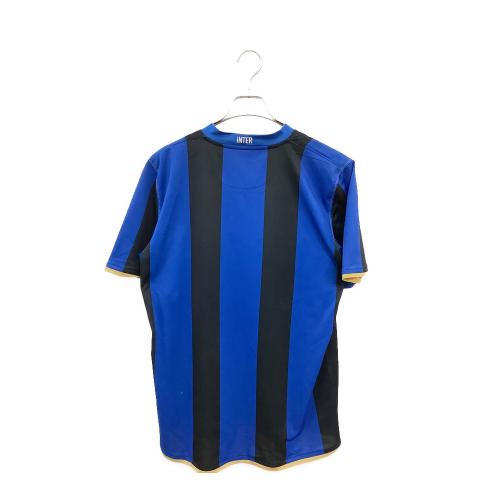 インテル・ミラノ サッカーユニフォーム メンズ SIZE L ブルーxブラック 08-09シーズン・ホーム 287408-490