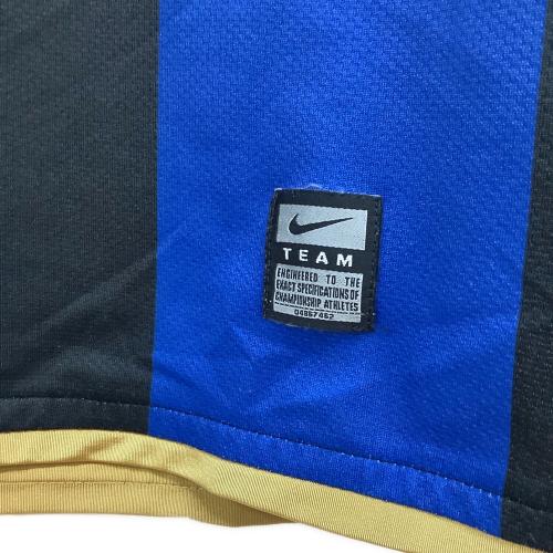 インテル・ミラノ サッカーユニフォーム メンズ SIZE L ブルーxブラック 08-09シーズン・ホーム 287408-490