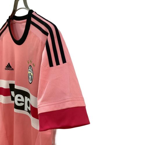 ユベントス サッカーユニフォーム メンズ SIZE O ピンク 15-16シーズン・アウェイ S12846