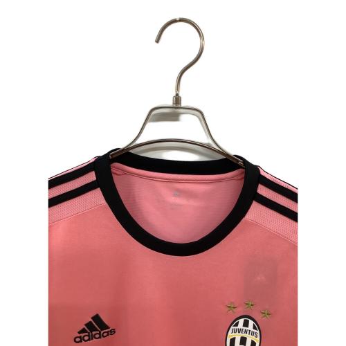 ユベントス サッカーユニフォーム メンズ SIZE O ピンク 15-16シーズン・アウェイ S12846