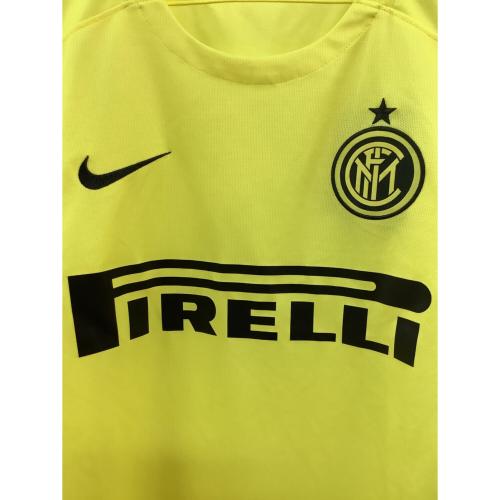 インテル・ミラノ サッカーユニフォーム メンズ SIZE M イエロー 15-16シーズン・サード 658828-743