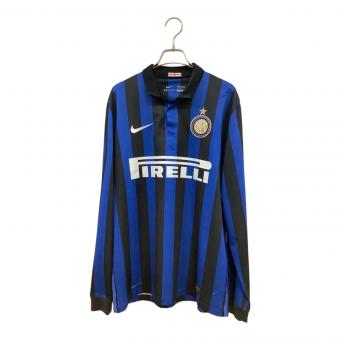 インテル・ミラノ サッカーユニフォーム メンズ SIZE M ブルーXブラック 11-12シーズン・ホーム・長袖 436459-010