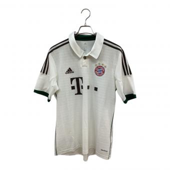 FCバイエルン・ミュンヘン サッカーユニフォーム メンズ SIZE O ホワイト 13-14シーズン・アウェイ Z25686