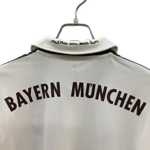 FCバイエルン・ミュンヘン サッカーユニフォーム メンズ SIZE O ホワイト 13-14シーズン・アウェイ Z25686
