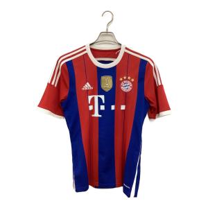 FCバイエルン・ミュンヘン サッカーユニフォーム メンズ SIZE O レッドxブルー 14-15シーズン・ホーム S86765