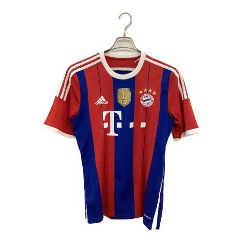 FCバイエルン・ミュンヘン サッカーユニフォーム メンズ SIZE O レッドxブルー 14-15シーズン・ホーム S86765