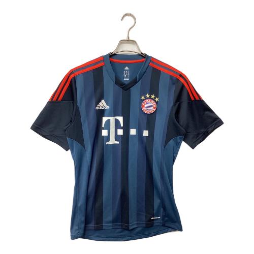FCバイエルン・ミュンヘン サッカーユニフォーム メンズ SIZE O ネイビー 13-14シーズン・サード Z26143