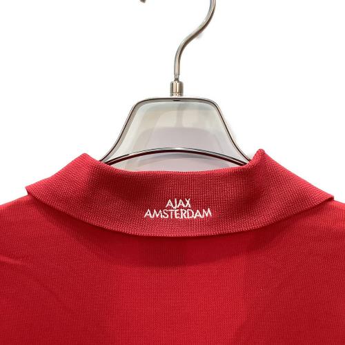 アヤックス サッカーユニフォーム メンズ SIZE O ホワイトxレッド 01-02シーズン・ホーム ASR001