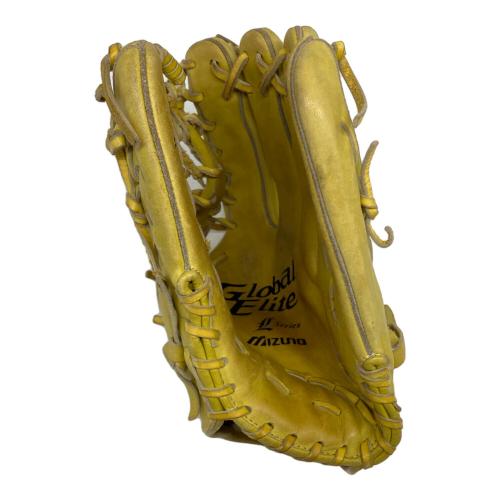 MIZUNO (ミズノ) GLOBALELITE L SERIS 軟式グローブ N31007 約32㎝ イエロー