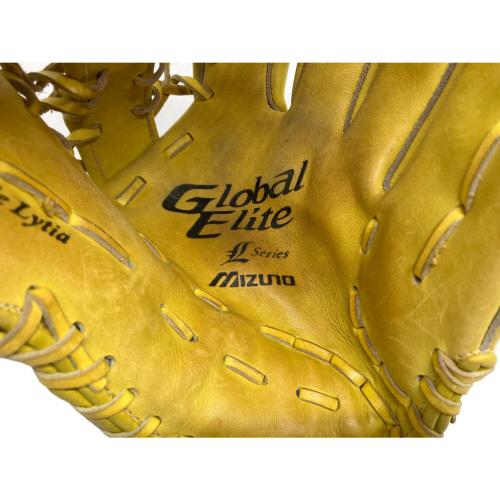 MIZUNO (ミズノ) GLOBALELITE L SERIS 軟式グローブ N31007 約32㎝ イエロー
