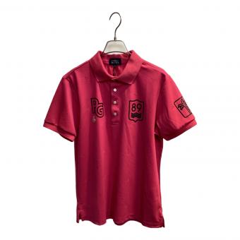PEARLY GATES (パーリーゲイツ) ポロシャツ ゴルフウェア(トップス) 053-5260821 メンズ SIZE L ショッキングピンク