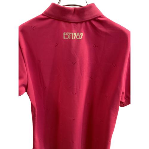 PEARLY GATES (パーリーゲイツ) ポロシャツ ゴルフウェア(トップス) 053-5260821 メンズ SIZE L ショッキングピンク