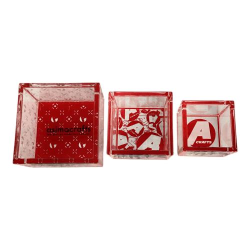asimocrafts (アシモクラフツ) アウトドア雑貨 3点セット クリア升