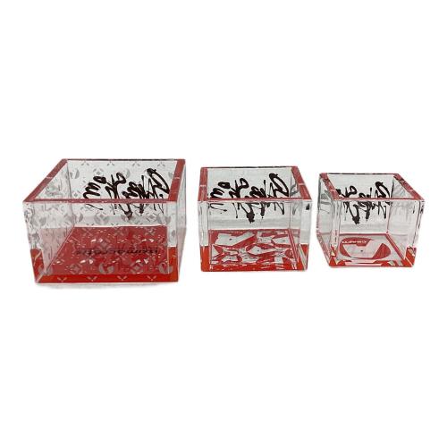 asimocrafts (アシモクラフツ) アウトドア雑貨 3点セット クリア升