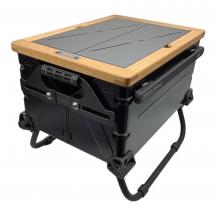 Snow peak (スノーピーク) 収納ケース ブラック塗装 シェルフコンテナ25