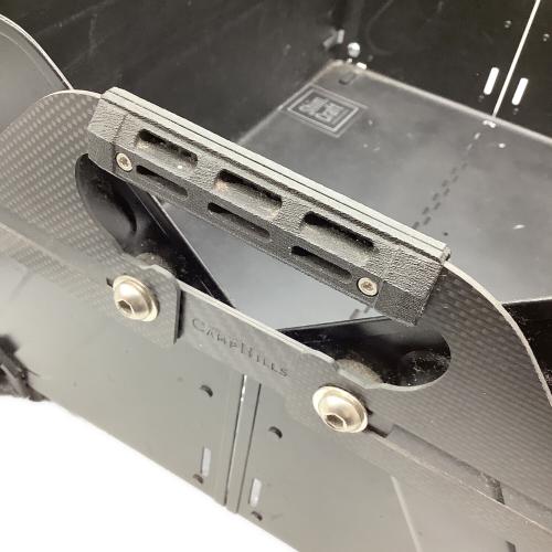 Snow peak (スノーピーク) 収納ケース ブラック塗装 シェルフコンテナ25