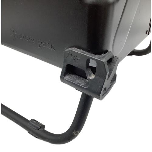 Snow peak (スノーピーク) 収納ケース ブラック塗装 シェルフコンテナ25