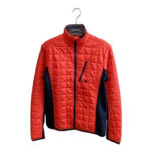 J. LINDEBERG (ジェイリンドバーグ) ナイロンジャケット ゴルフウェア(トップス) 074-56020 メンズ SIZE S ネイビー×レッド