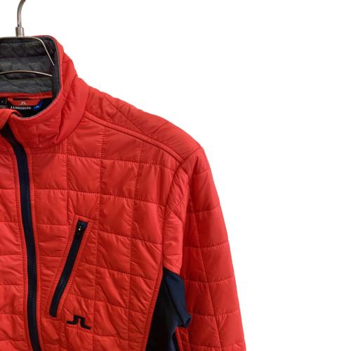 J. LINDEBERG (ジェイリンドバーグ) ナイロンジャケット ゴルフウェア(トップス) 074-56020 メンズ SIZE S ネイビー×レッド