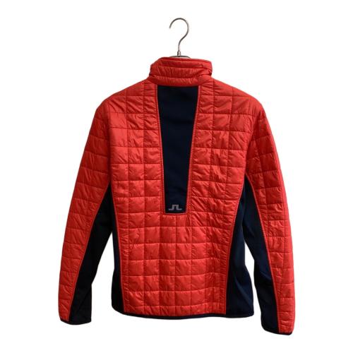 J. LINDEBERG (ジェイリンドバーグ) ナイロンジャケット ゴルフウェア(トップス) 074-56020 メンズ SIZE S ネイビー×レッド
