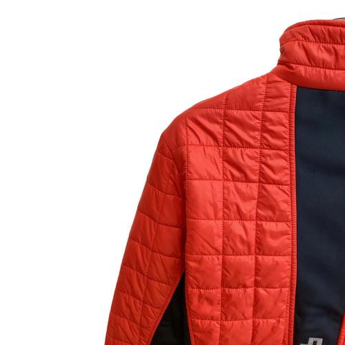 J. LINDEBERG (ジェイリンドバーグ) ナイロンジャケット ゴルフウェア(トップス) 074-56020 メンズ SIZE S ネイビー×レッド