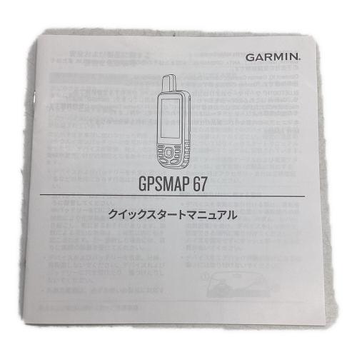GARMIN (ガーミン) 登山 GPSMAP 67 ※通電確認済 ブラックxカーキ