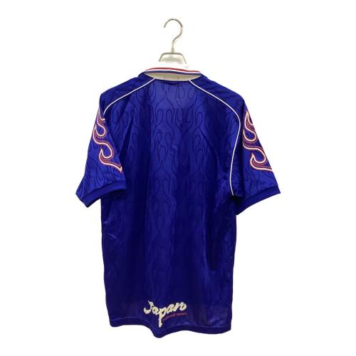 日本代表 (ニホンダイヒョウ) サッカーユニフォーム メンズ SIZE L ブルー 1998-1999シーズン・ホーム OA710G