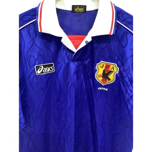 日本代表 (ニホンダイヒョウ) サッカーユニフォーム メンズ SIZE L ブルー 1998-1999シーズン・ホーム OA710G