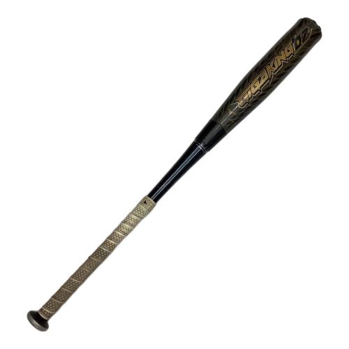 MIZUNO (ミズノ) ビヨンドマックス ギガキング02 軟式バット 1CJBR142 収納ケース付属 84cm ブラック×ゴールド