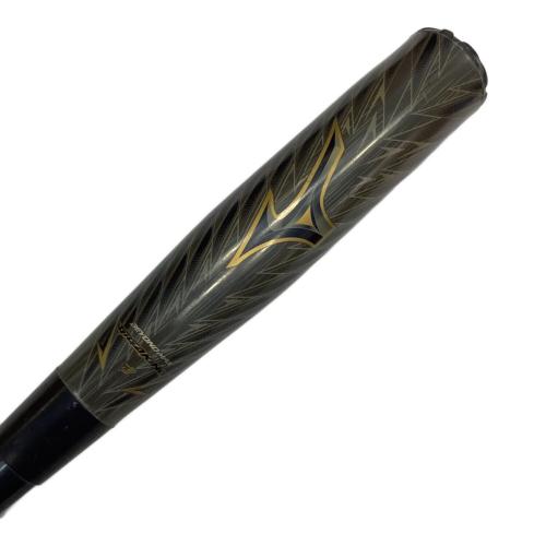MIZUNO (ミズノ) ビヨンドマックス ギガキング02 軟式バット 1CJBR142 収納ケース付属 84cm ブラック×ゴールド