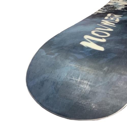 November (ノーベンバー) WHITELIVE スノーボード 154cm 21-22モデル ネイビー