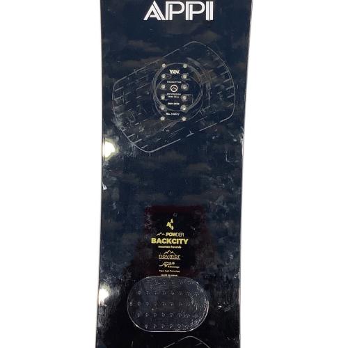 November (ノーベンバー) BACKCITY スノーボード 162cm ブラック