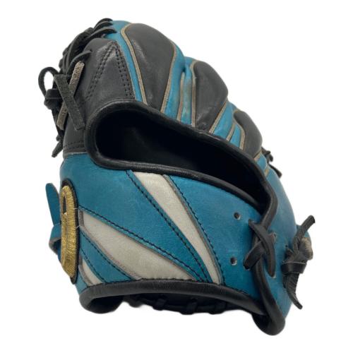 asics (アシックス) GOLDSTAGE 軟式グローブ BGRSH3 スペシャルオーダー SIZE 30cm ブルーxブラック