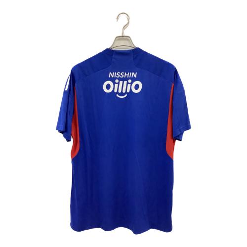 横浜F・マリノス (ヨコハマエフマリノス) 2023シーズン・ホーム サッカーユニフォーム HT7250 優勝パッチ付 メンズ 3XL ブルー