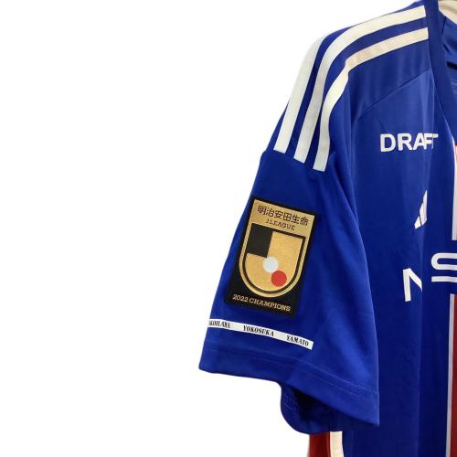 横浜F・マリノス (ヨコハマエフマリノス) 2023シーズン・ホーム サッカーユニフォーム HT7250 優勝パッチ付 メンズ 3XL ブルー