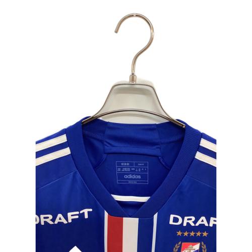 横浜F・マリノス (ヨコハマエフマリノス) 2023シーズン・ホーム サッカーユニフォーム HT7250 優勝パッチ付 メンズ 3XL ブルー