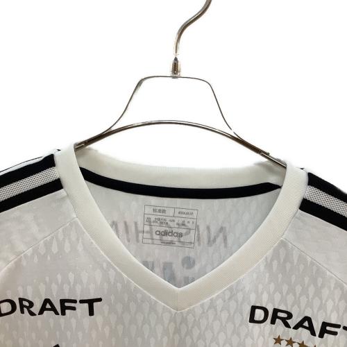 横浜F・マリノス (ヨコハマエフマリノス) 2023シーズン・アウェイ サッカーユニフォーム HT5686 優勝パッチ付 メンズ SIZE 3XL ホワイト