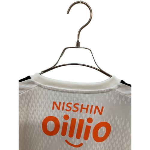 横浜F・マリノス (ヨコハマエフマリノス) 2023シーズン・アウェイ サッカーユニフォーム HT5686 優勝パッチ付 メンズ SIZE 3XL ホワイト