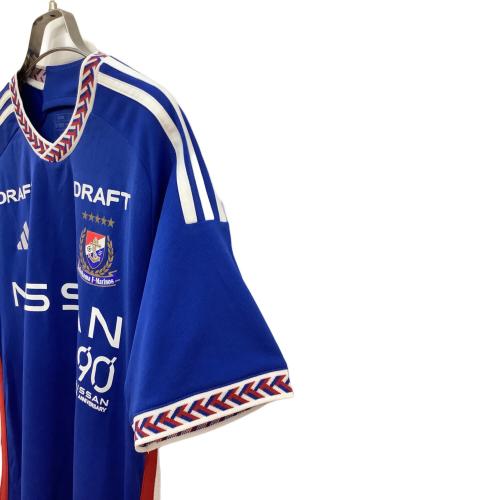 横浜F・マリノス (ヨコハマエフマリノス) サッカーユニフォーム メンズ SIZE L ブルー 2024シーズン・ホーム IR4441