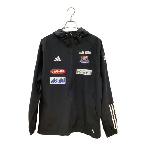 横浜F・マリノス (ヨコハマエフマリノス) サポーターグッズ ブラック ジャージトップ ティロ23ウィンドブレーカー HK7656